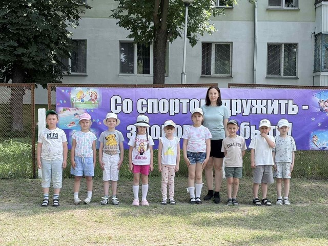 Терренкур «Спортивное лето» в детском саду